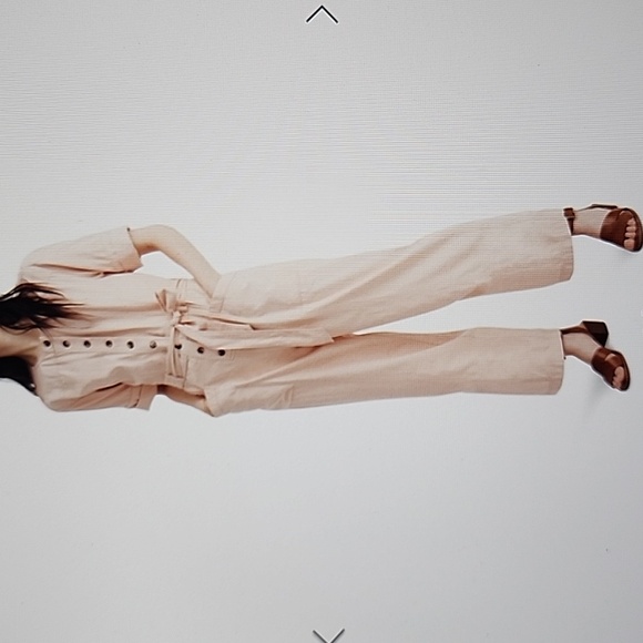 Madewell Top Stitched Coverall Jumpsuit Size 6 - Picture 11 of 11